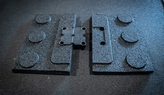 Detalle del acabado liso premium