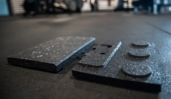 Zona de peso libre con suelo de 20 mm